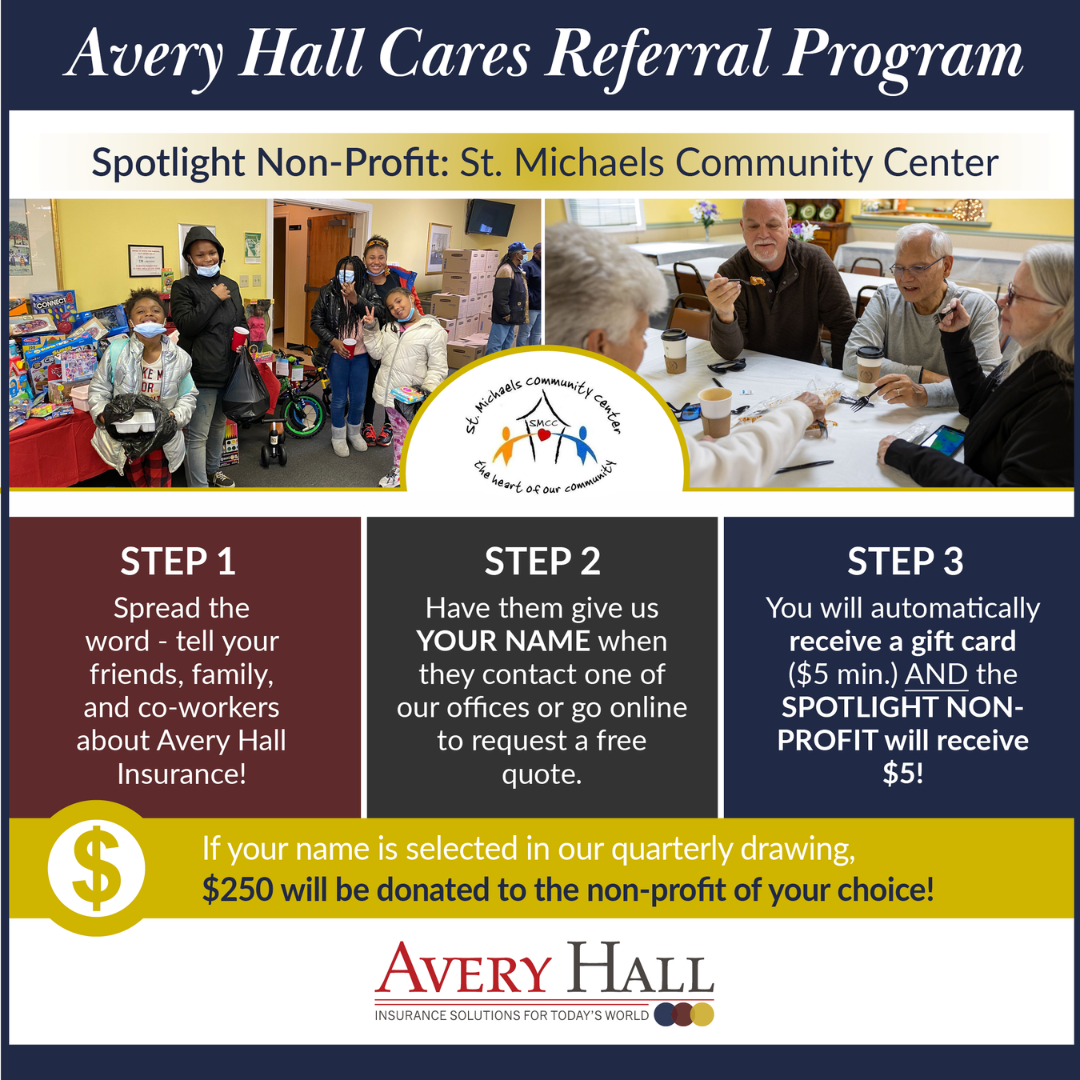 avery hall cares referral program