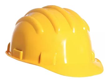 yellow hard hat 