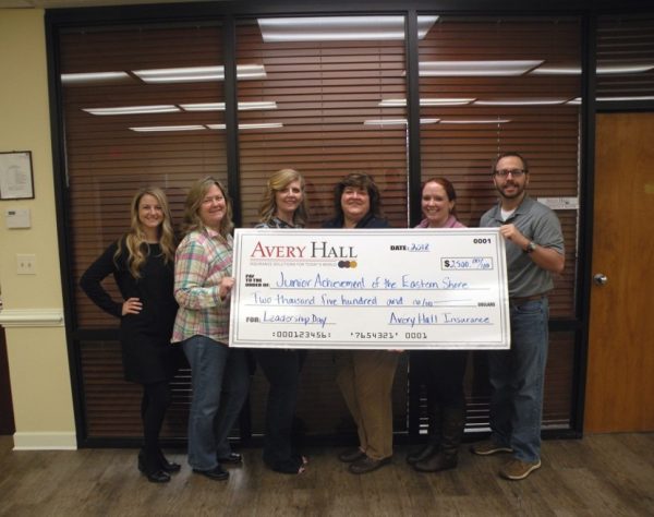 avery hall donates beaver run elementary school