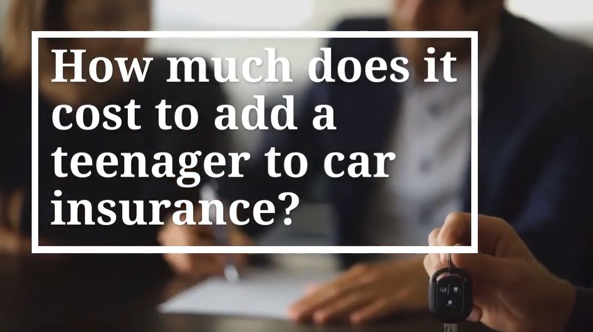 How much does it cost to add a teenager to car insurance? | Insurance MD & DE