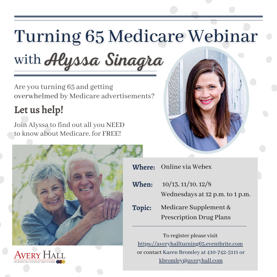 Graphic for the 65 Medicare Webinar