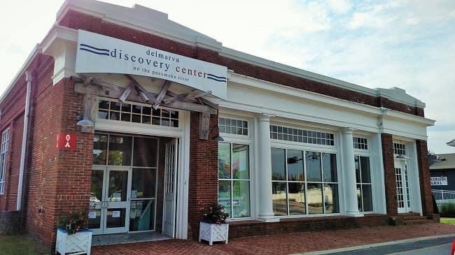 Outside of the Delmarva Discovery Museum building