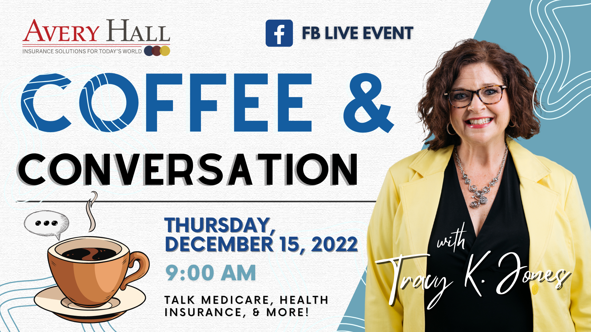 Coffee & Conversation with Tracy Jones Facebook Livestream