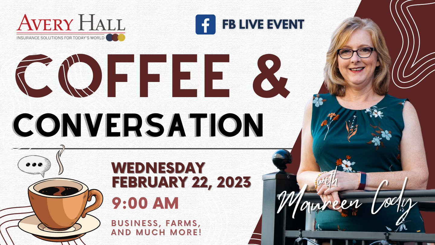 coffee and conversation livestream with maureen cody